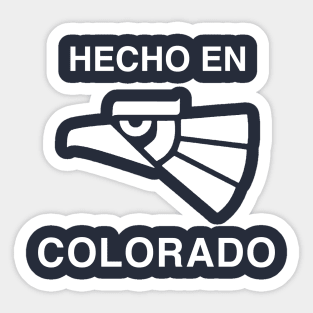 Hecho en Colorado Sticker